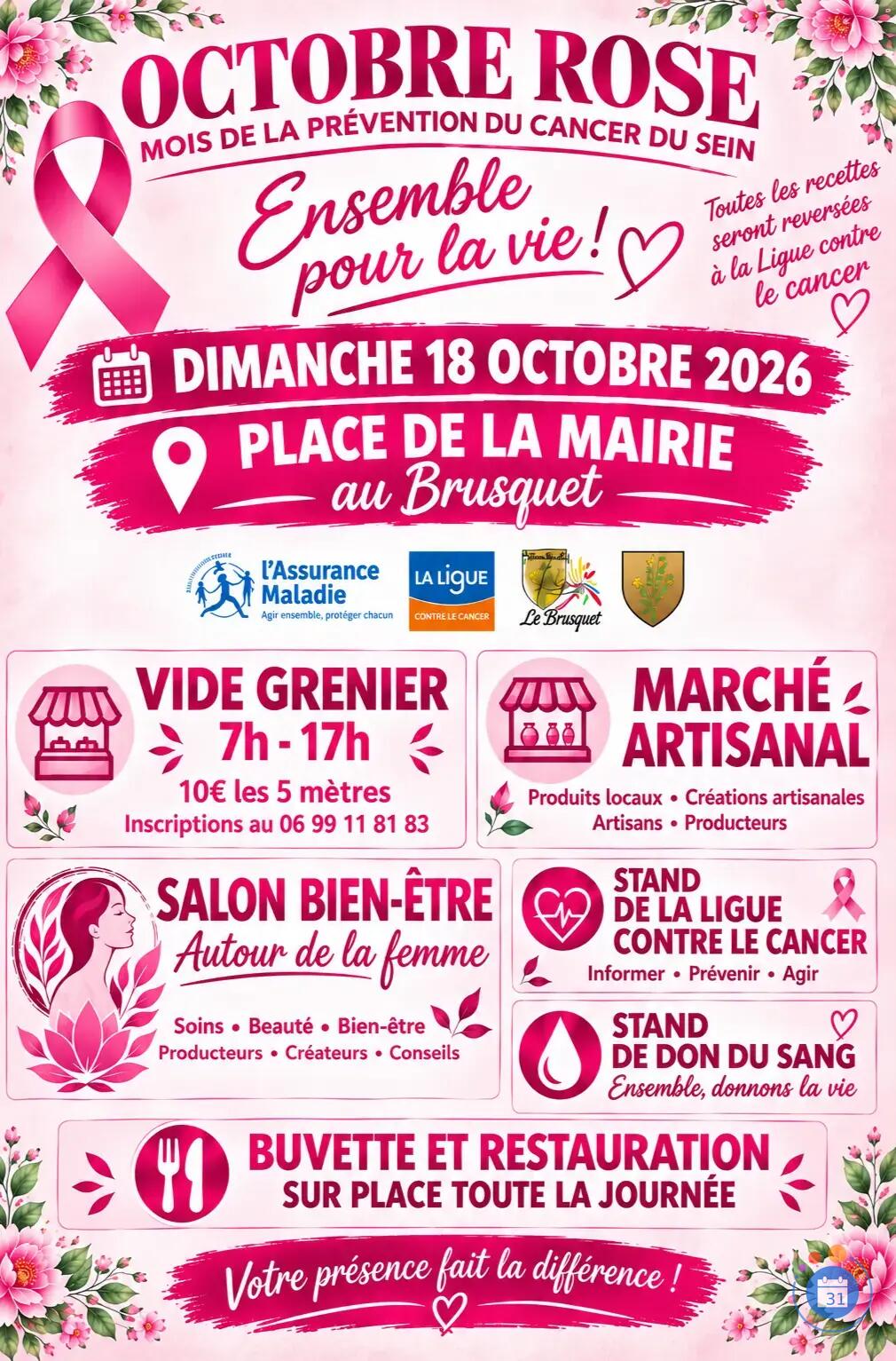 Image Vide grenier d'octobre rose (photo 1)