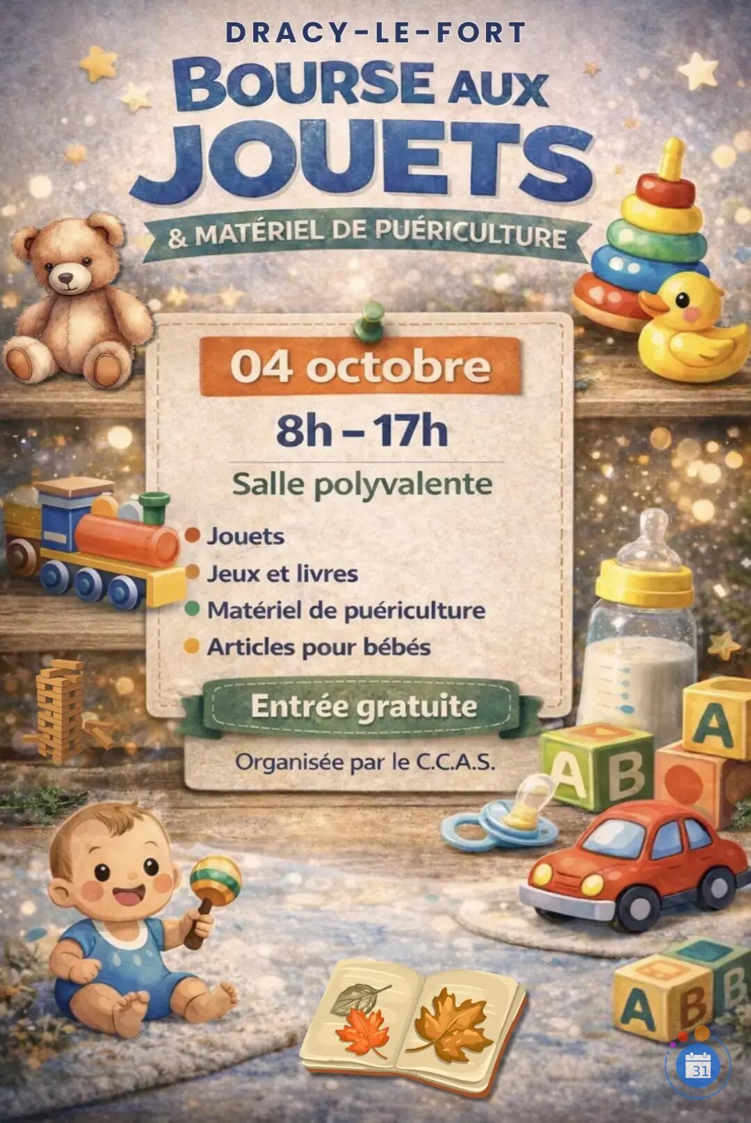 Image Bourse aux jouets et matériel de puériculture (photo 1)