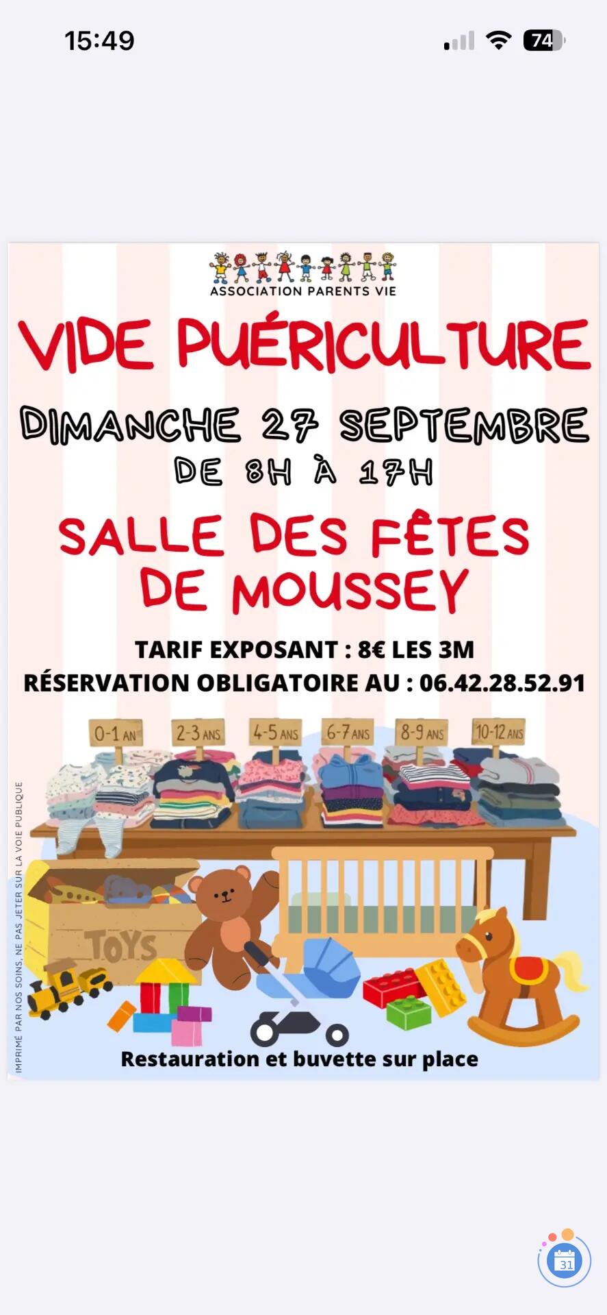 Image Vide puericulture / bourse aux vêtements 0/16 ans (photo 1)