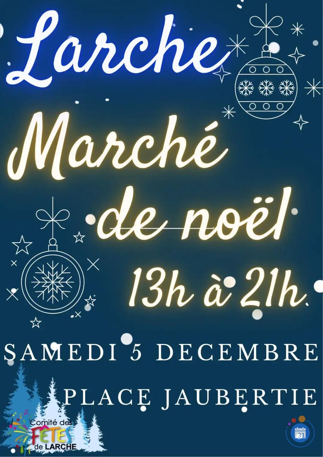 Image Marché de Noël de LARCHE (photo 1)