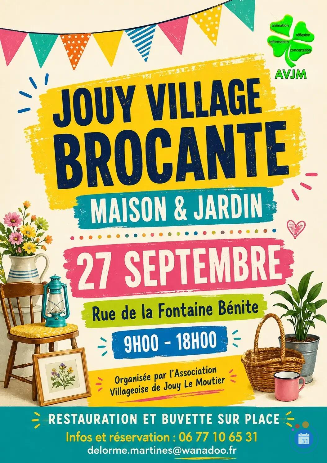 Image BROCANTE JOUY VILLAGE (photo 1)