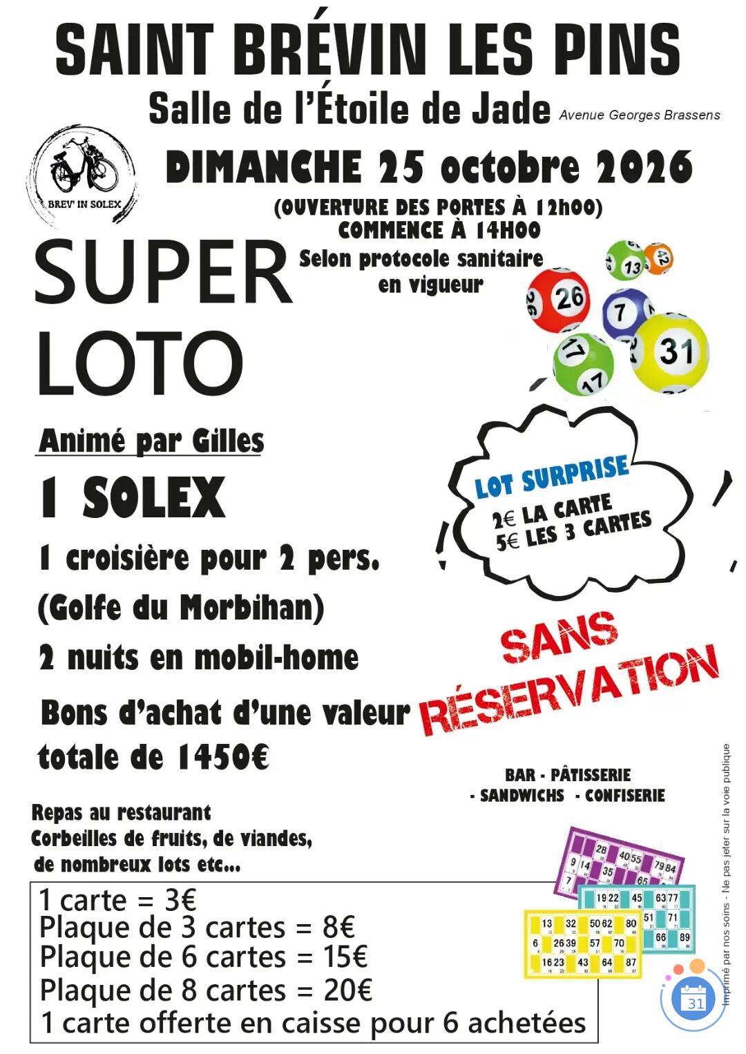 Image SUPER LOTO Animé par Gilles (photo 1)