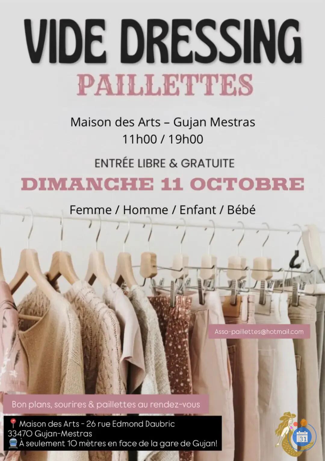 Image Vide dressing des paillettes (photo 1)