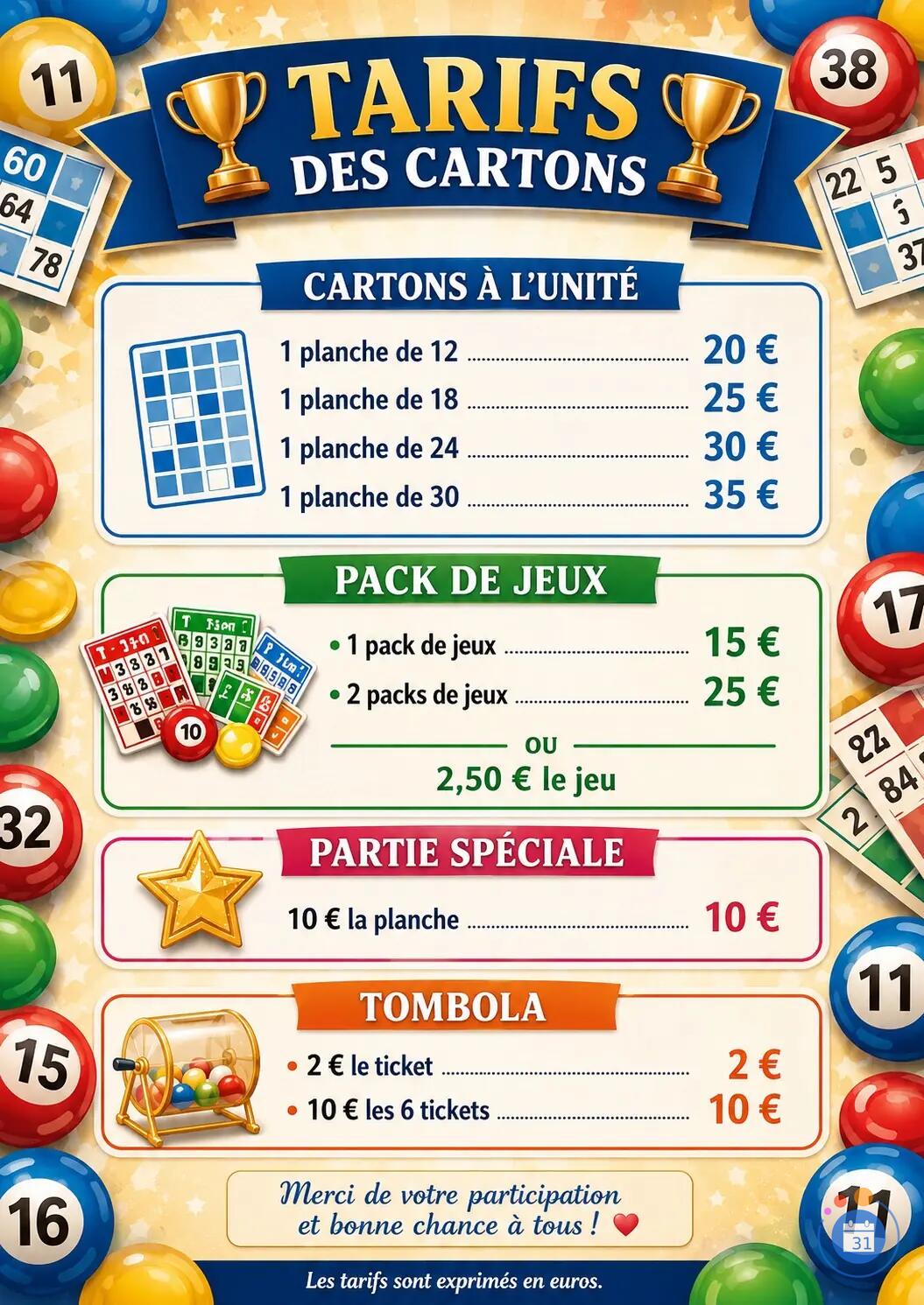Image Loto traditionnel (photo 2)