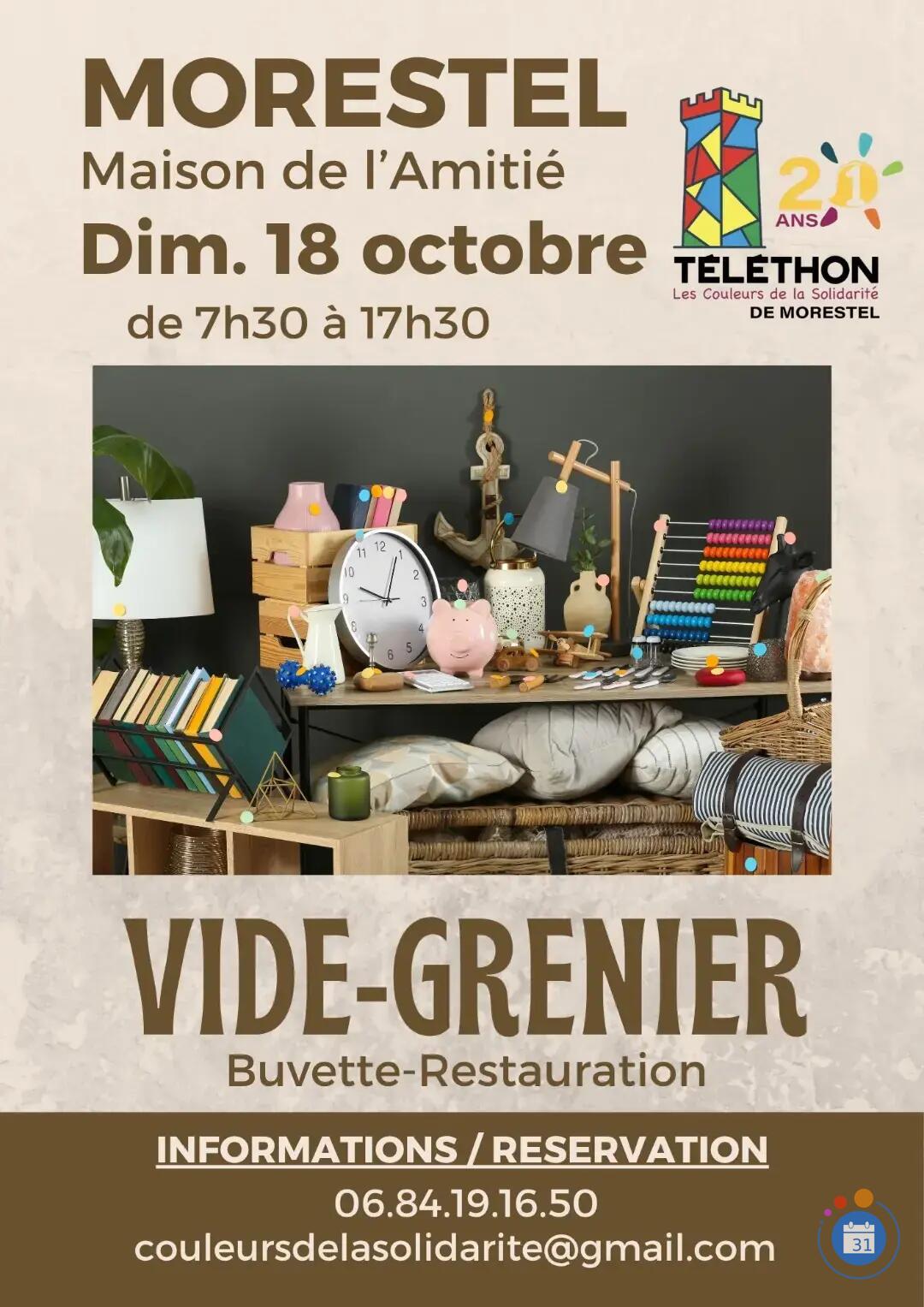 Image Vide grenier du Téléthon (photo 1)