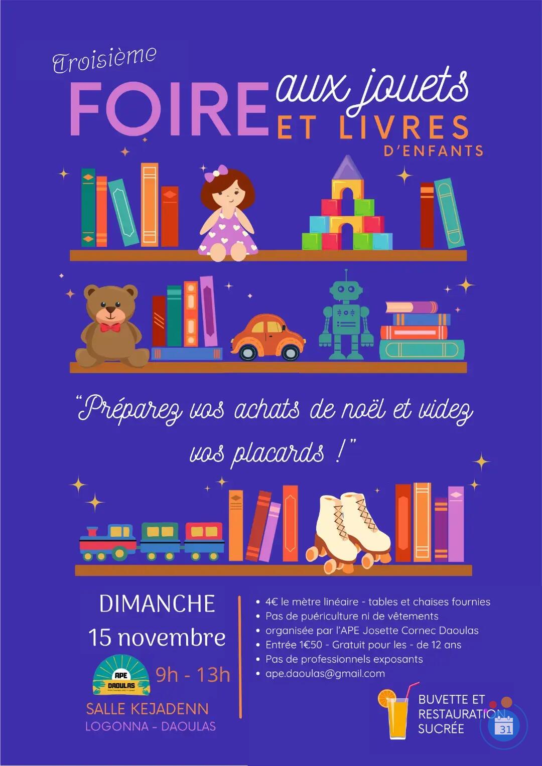 Image Foire aux jouets et livres d'enfants (photo 1)