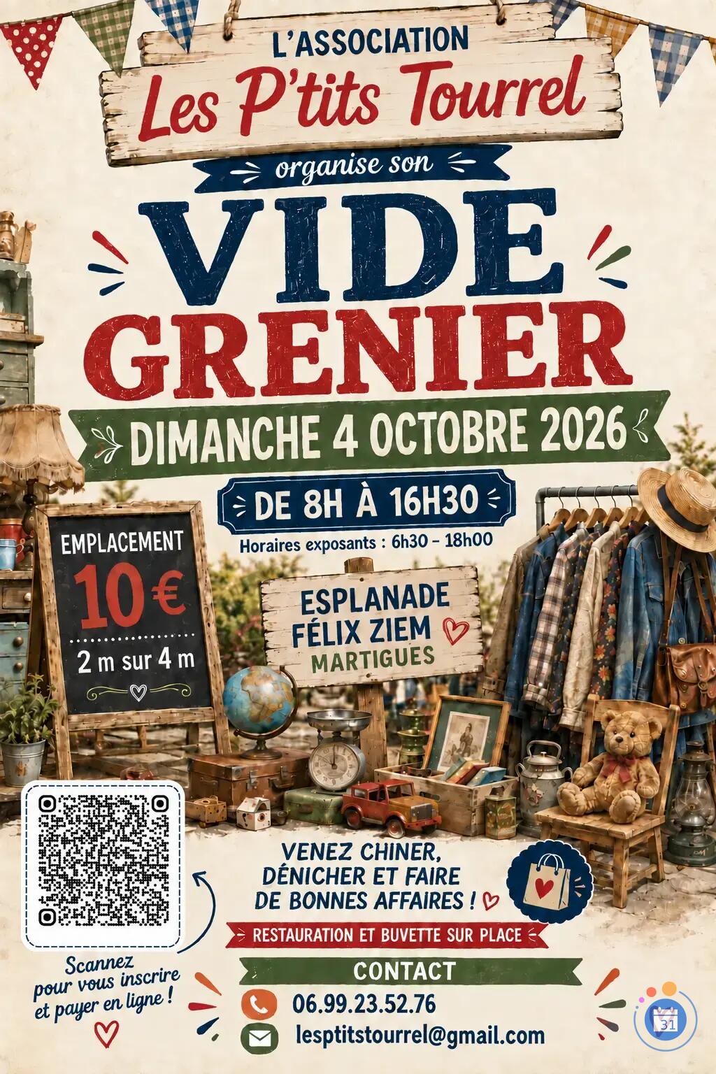 Image Vide grenier Les P'tits Tourrel (photo 1)