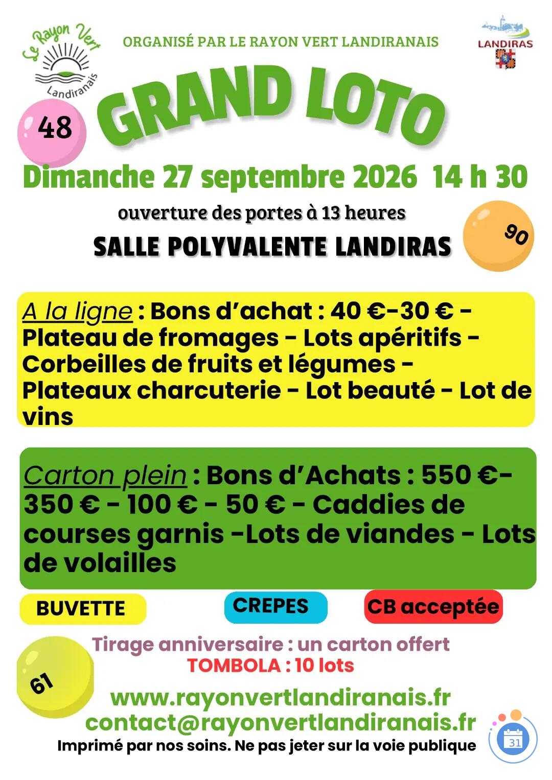 Image Grand loto du rayon vert (photo 2)
