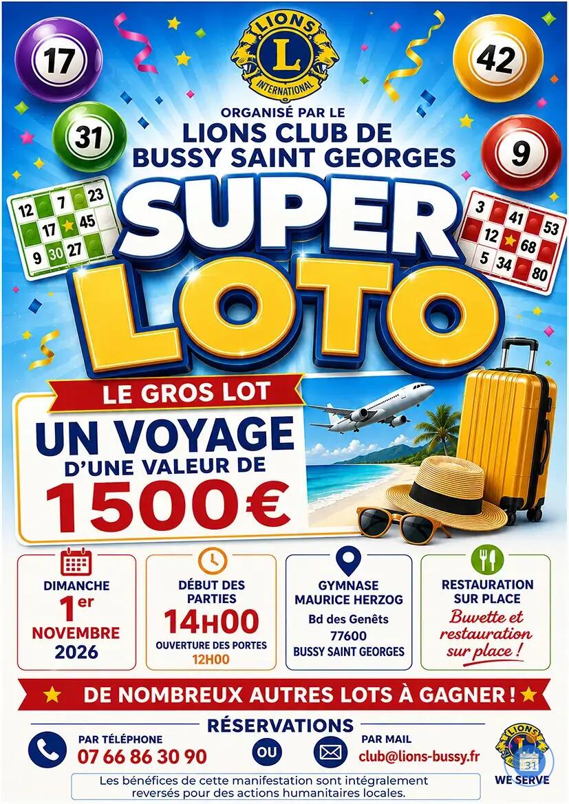 Image Super Loto du 1er Novembre (photo 1)