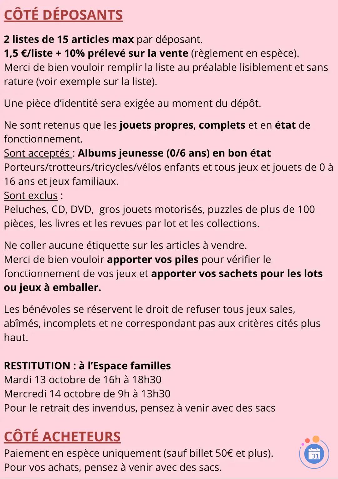 Image Bourse aux jouets solidaire (photo 2)