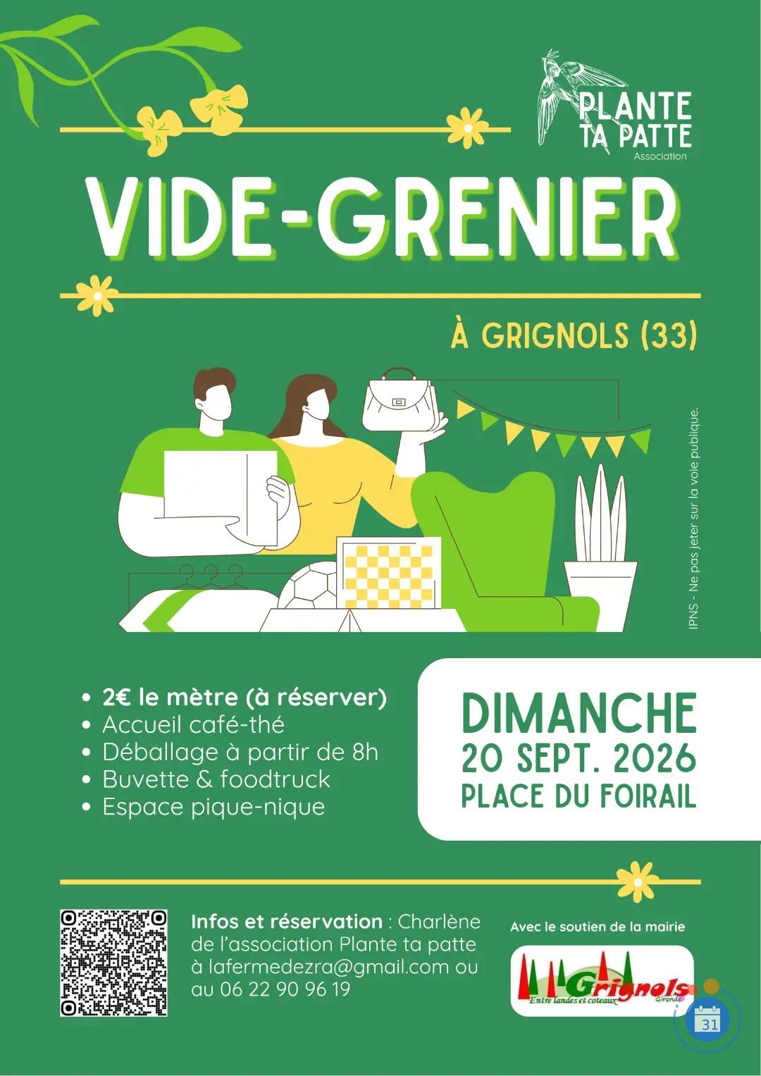 Image Vide-grenier à Grignols (photo 1)