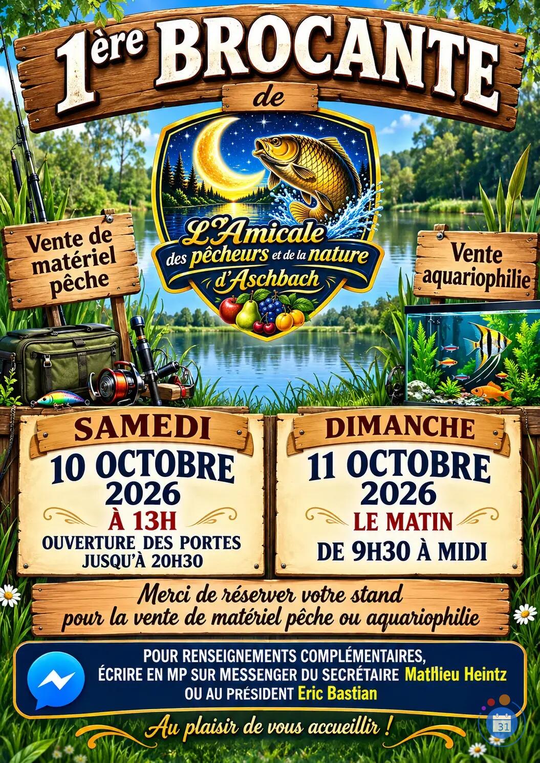 Image Brocante du pêcheur et des aquariohilie. (photo 1)