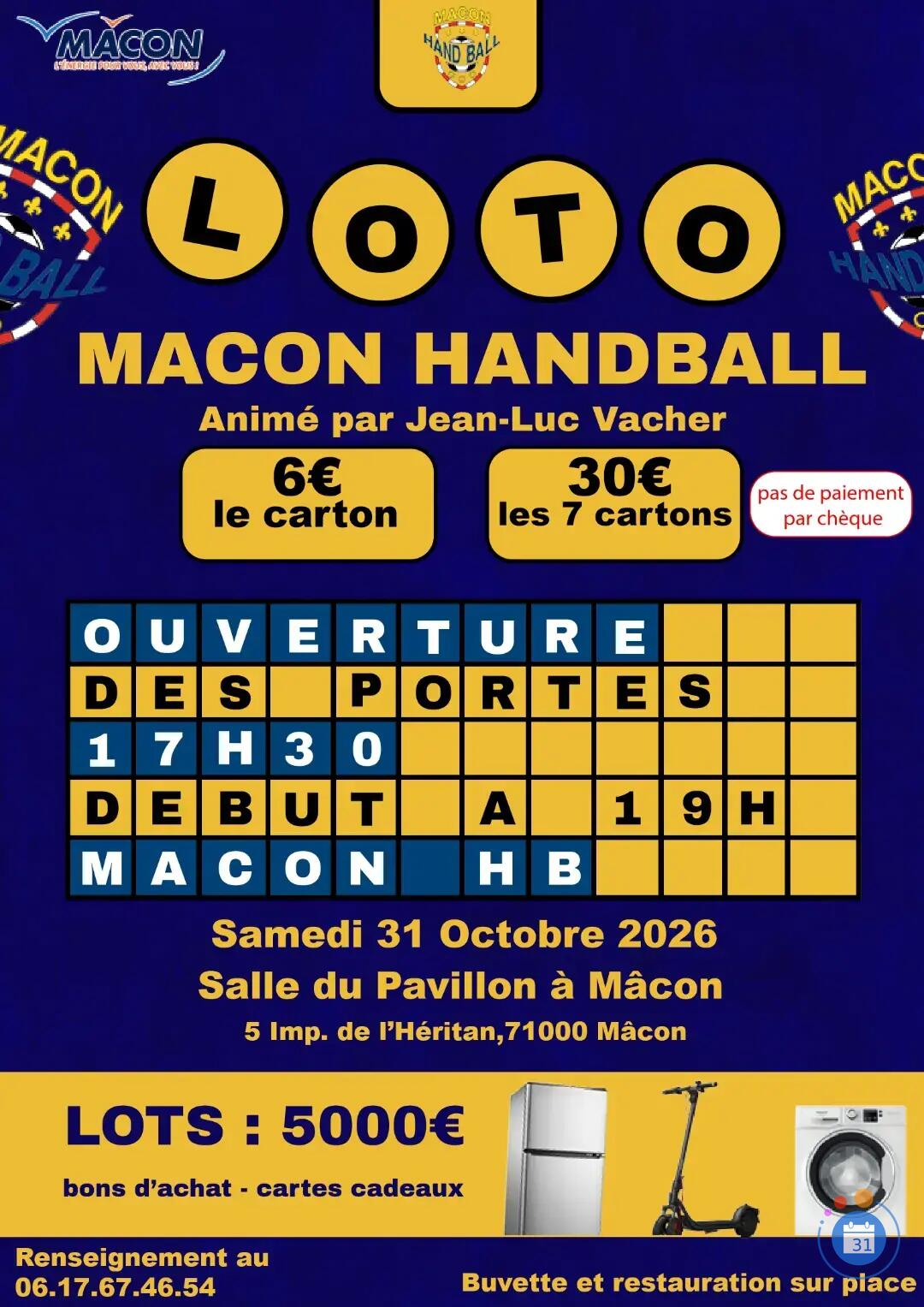 Image Loto de Mâcon Handball (photo 1)