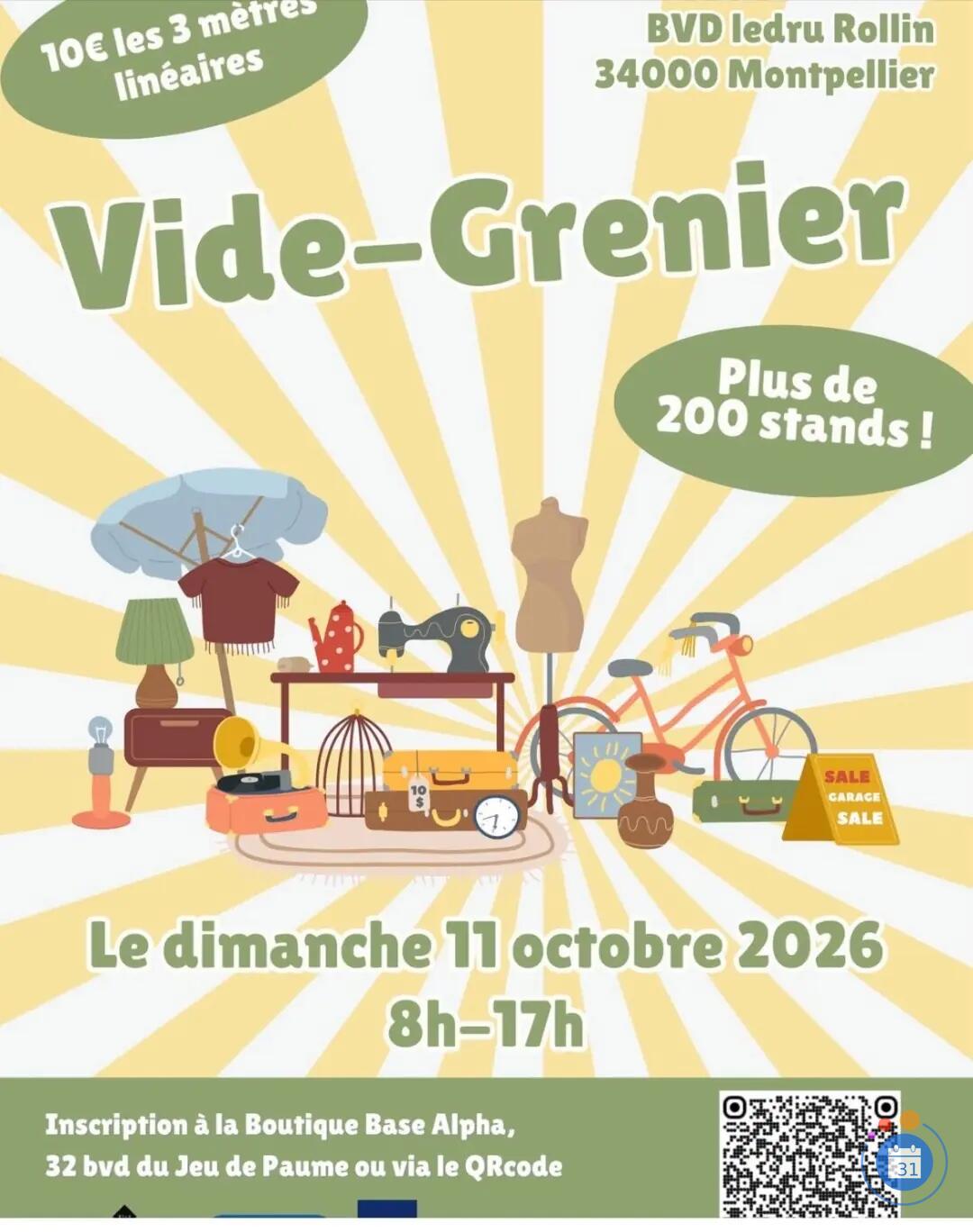 Image Vide grenier du jeu de paume (photo 1)