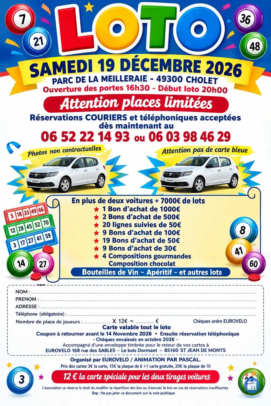 Flyer Méga loto de noel