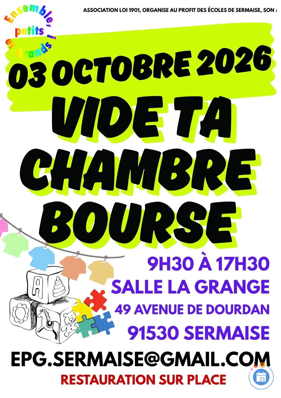 Image Vide ta Chambre ! (photo 1)
