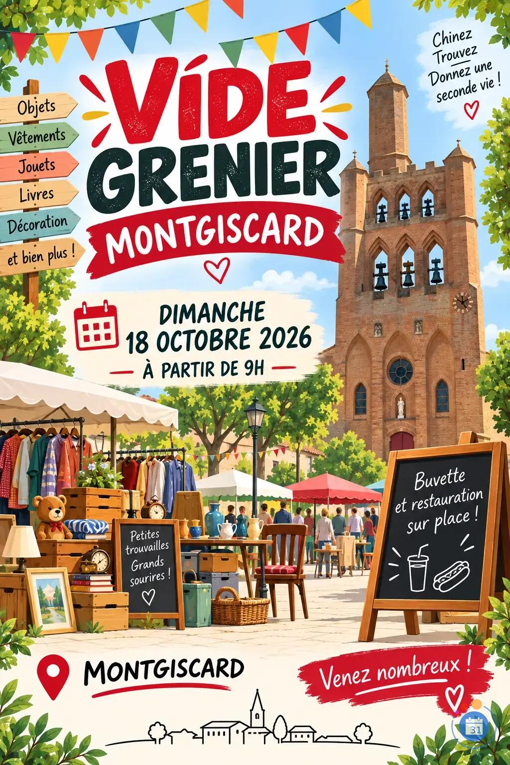 Image Le grand vide grenier de Montgiscard (photo 1)