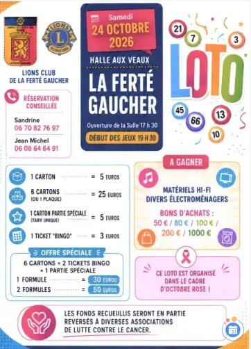 Image Loto d'octobre du Lions (photo 1)