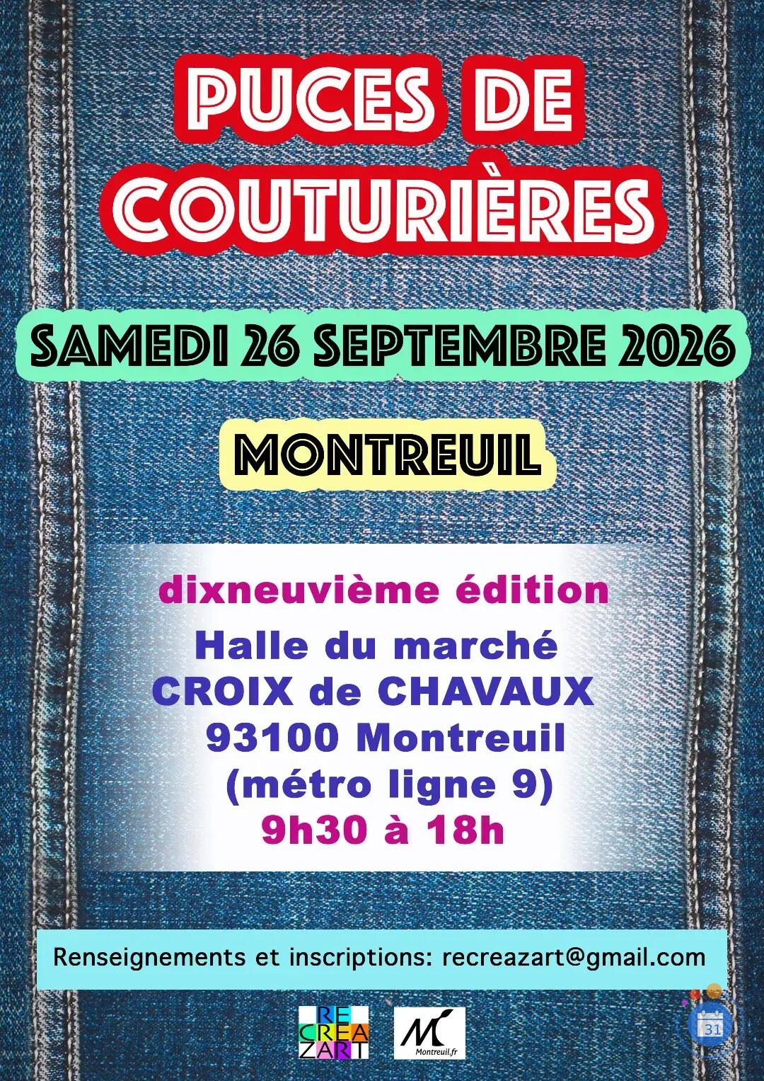 Image 19 ème édition des Puces de Couturières de Monteuil (photo 1)