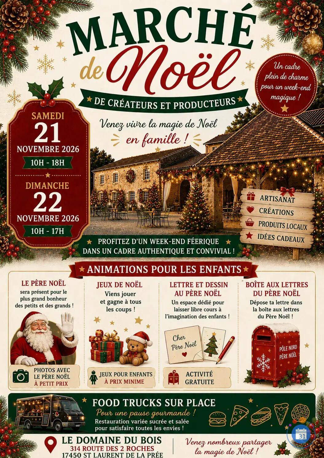 Image Marché de Noël des créateurs, artisans et producteurs (photo 1)