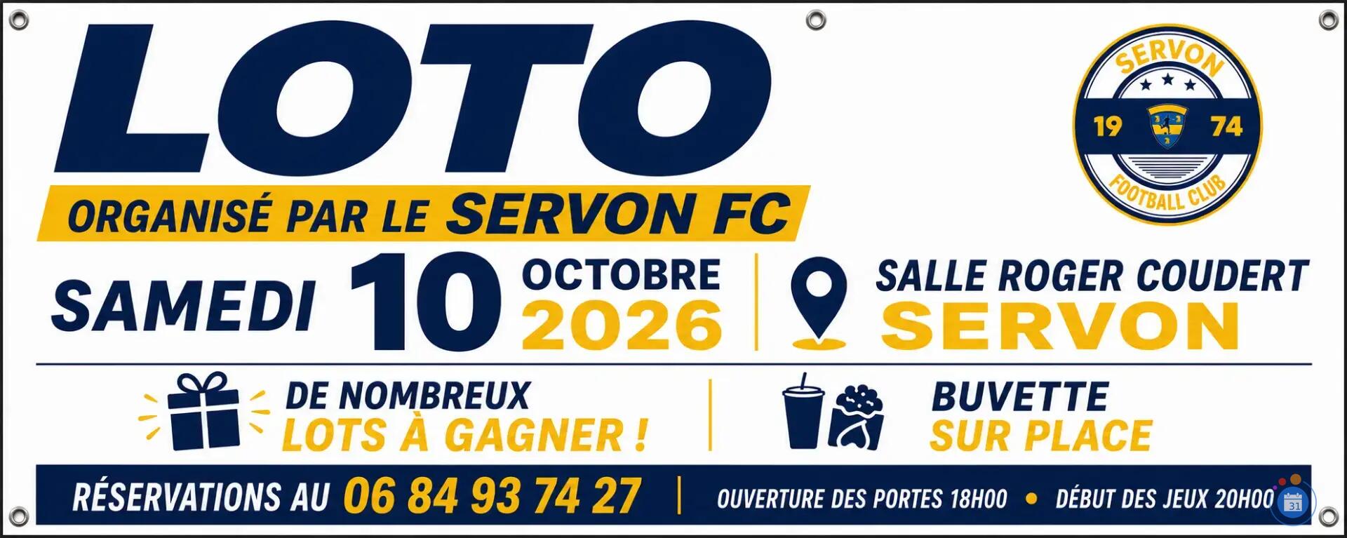Image LOTO DU SERVON FOOTBALL CLUB (photo 1)