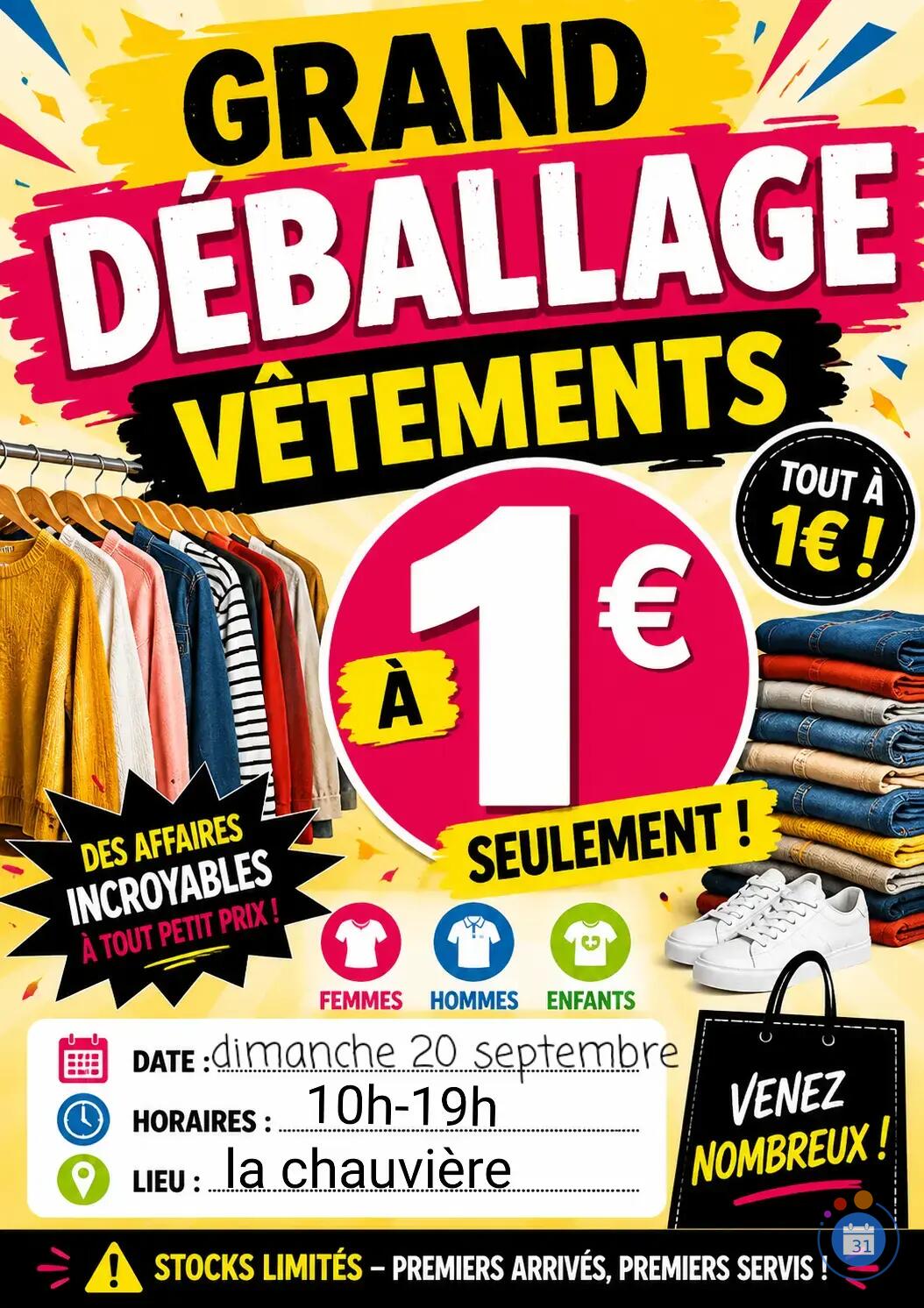 Image Grand DÉBALLAGE (photo 1)