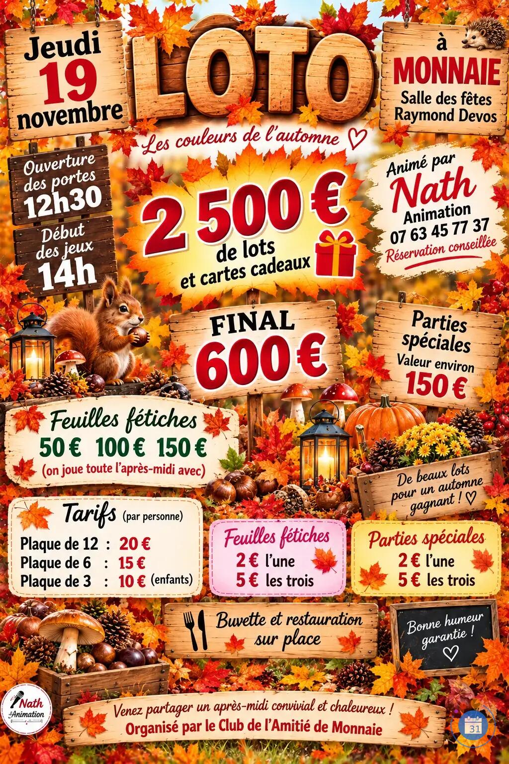 Image Loto animé par Nath Animation (photo 1)