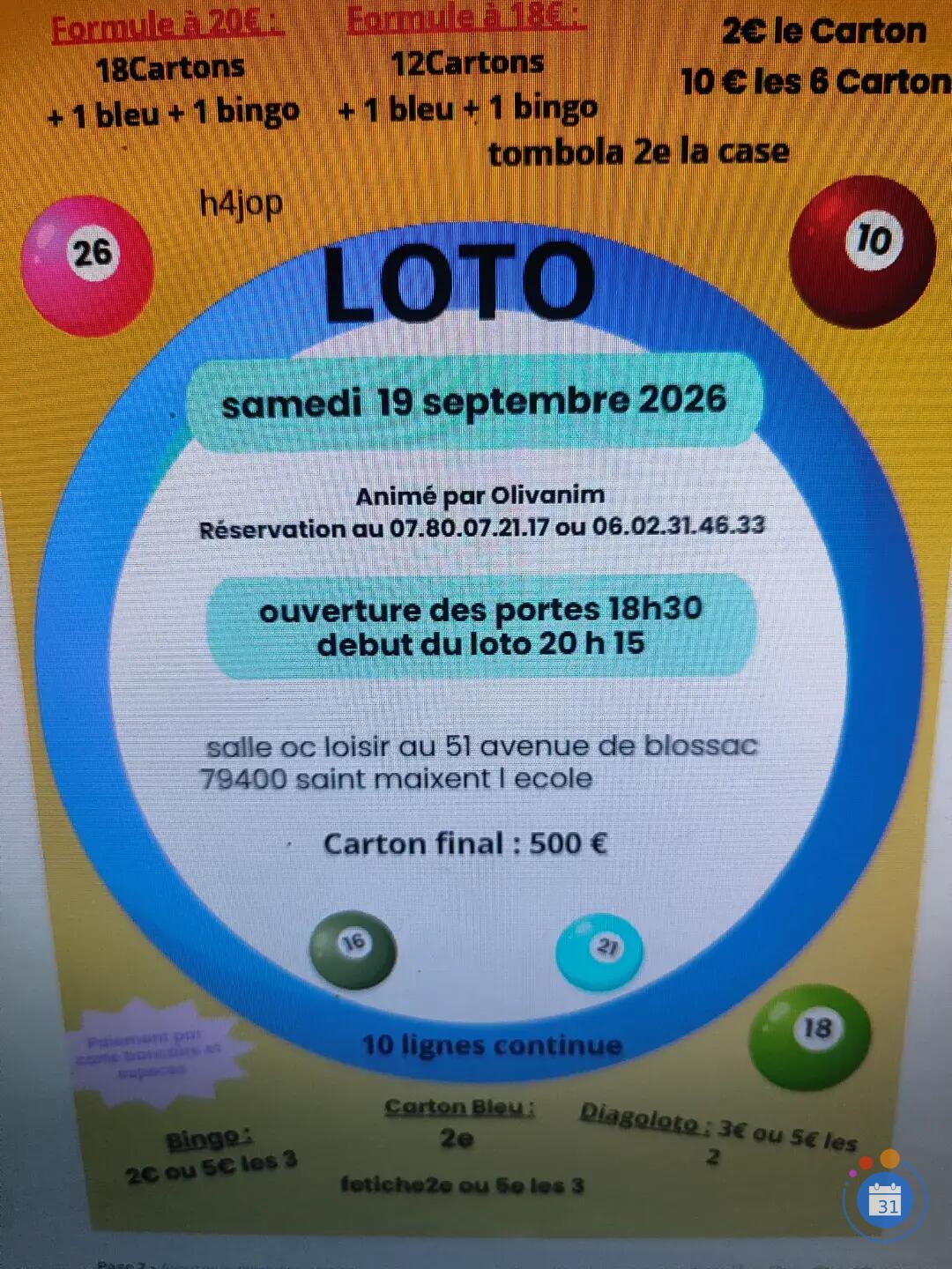 Image Animation loto (photo 1)