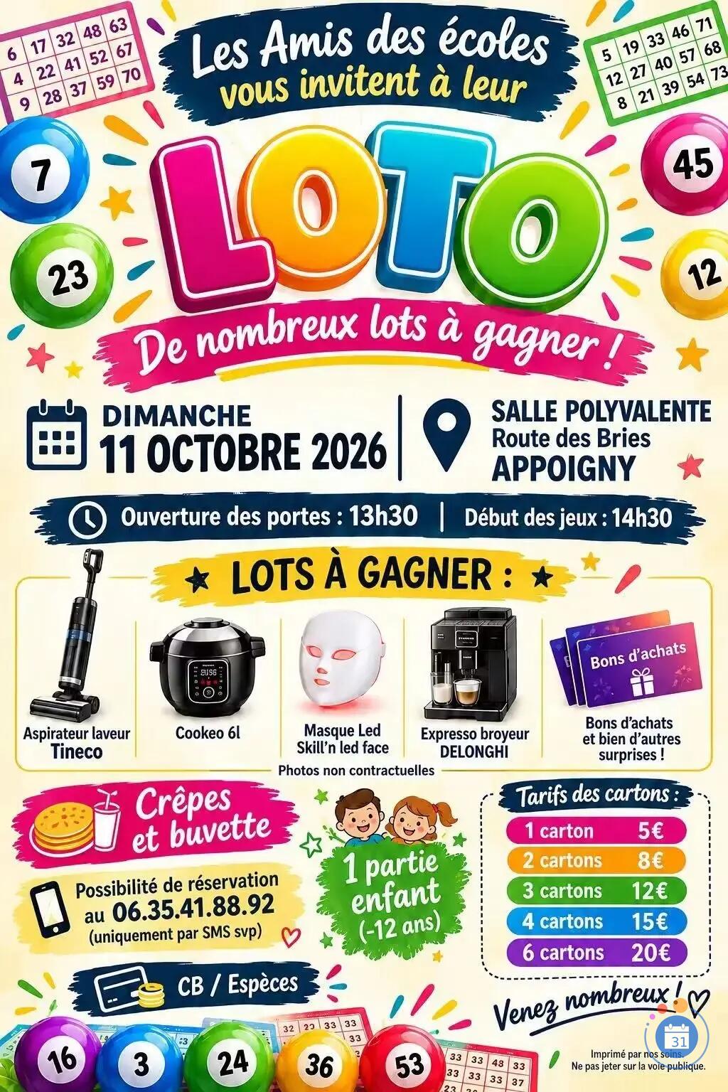 Image Loto des Amis des écoles (photo 1)