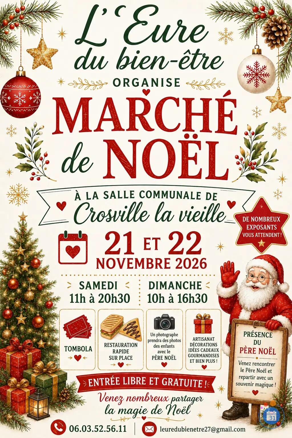 Image Marché de Noël de Crosville la Vieille (photo 1)