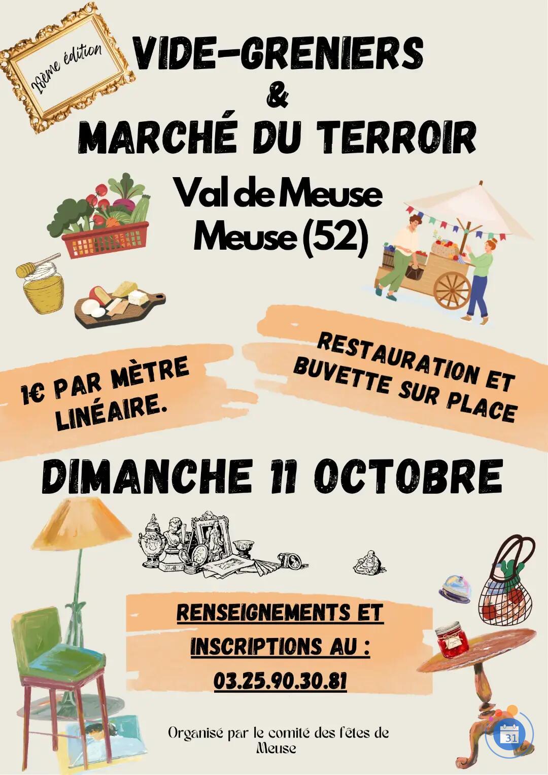 Image Vide grenier & marché du terroir (photo 1)