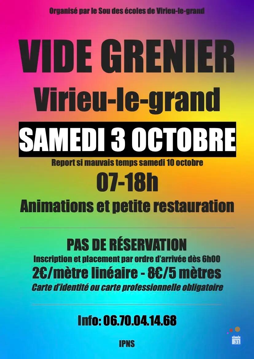 Image Vide-Grenier de Virieu-le-grand (photo 1)