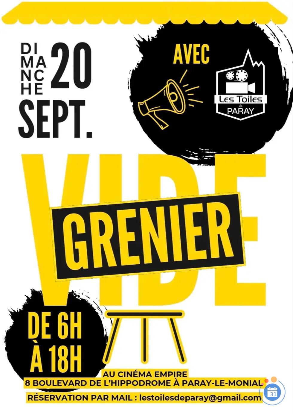 Image Vide grenier Les Toiles de Paray (photo 1)