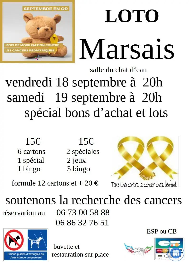 Image loto pour le cancer des enfants (photo 1)
