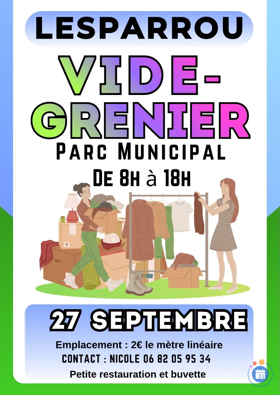 Image Vide-grenier de Lesparrou (photo 1)