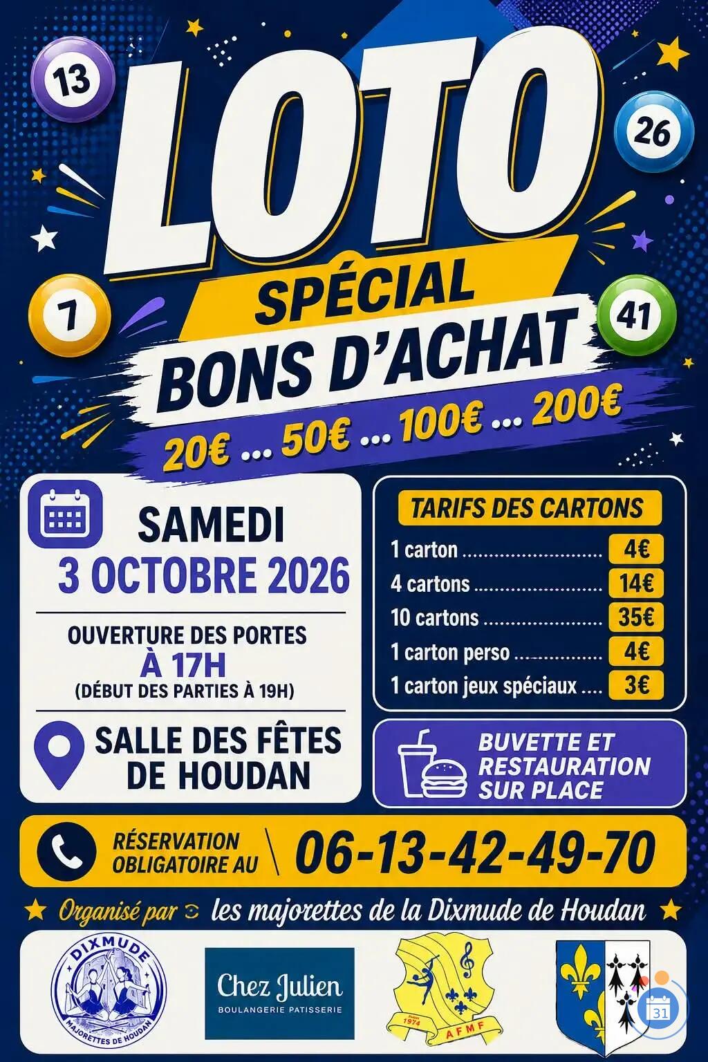 Image Loto des Majorettes de Houdan (photo 1)