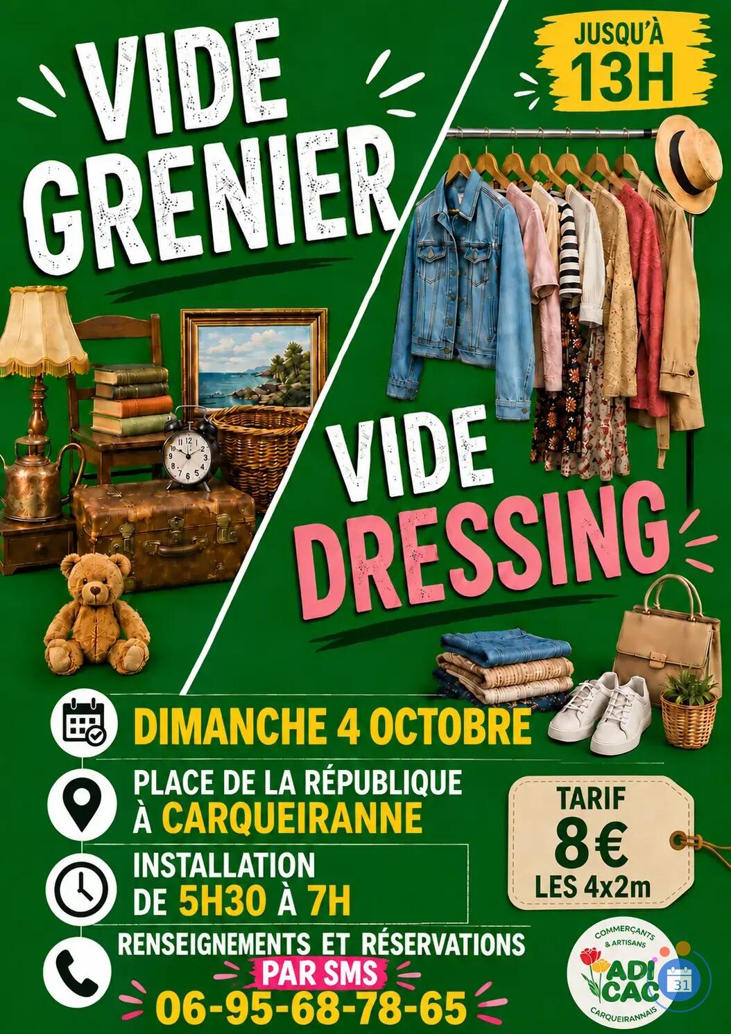 Image Vide grenier, brocante de Carqueiranne (photo 1)