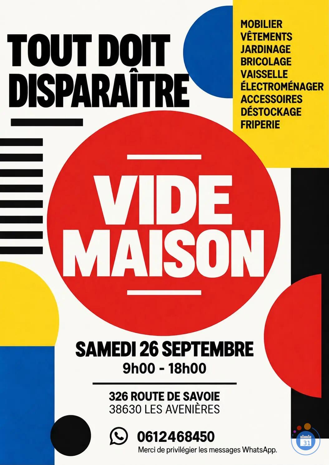 Image VIDE MAISON LES AVENIERES (photo 1)