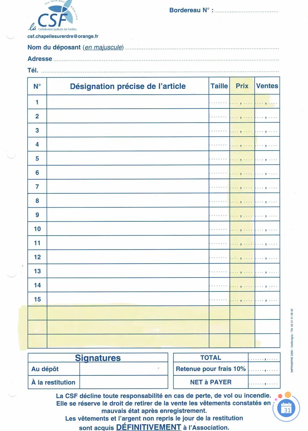 Image Bourse aux Vêtements Enfants Adultes (photo 1)