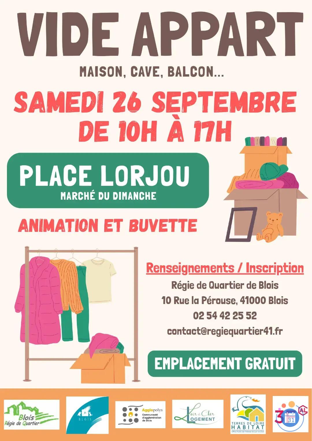 Image Vide Appart, Maison, Cave, Balcon... (photo 1)