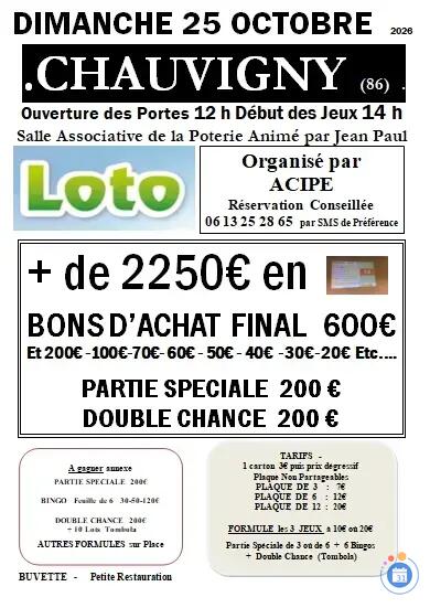 Image Loto ACIPE (BA 600e) par Jean Paul et M (photo 1)