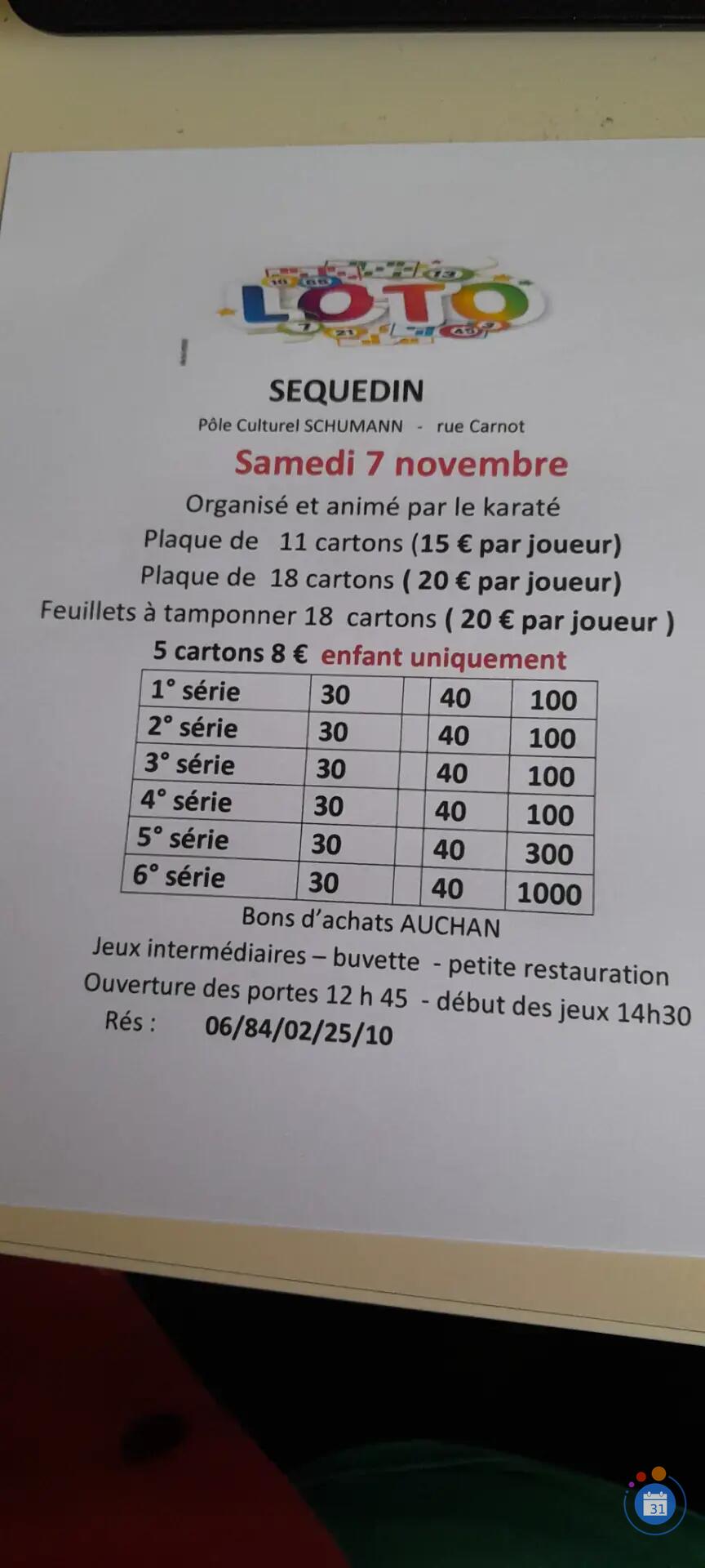 Flyer loto