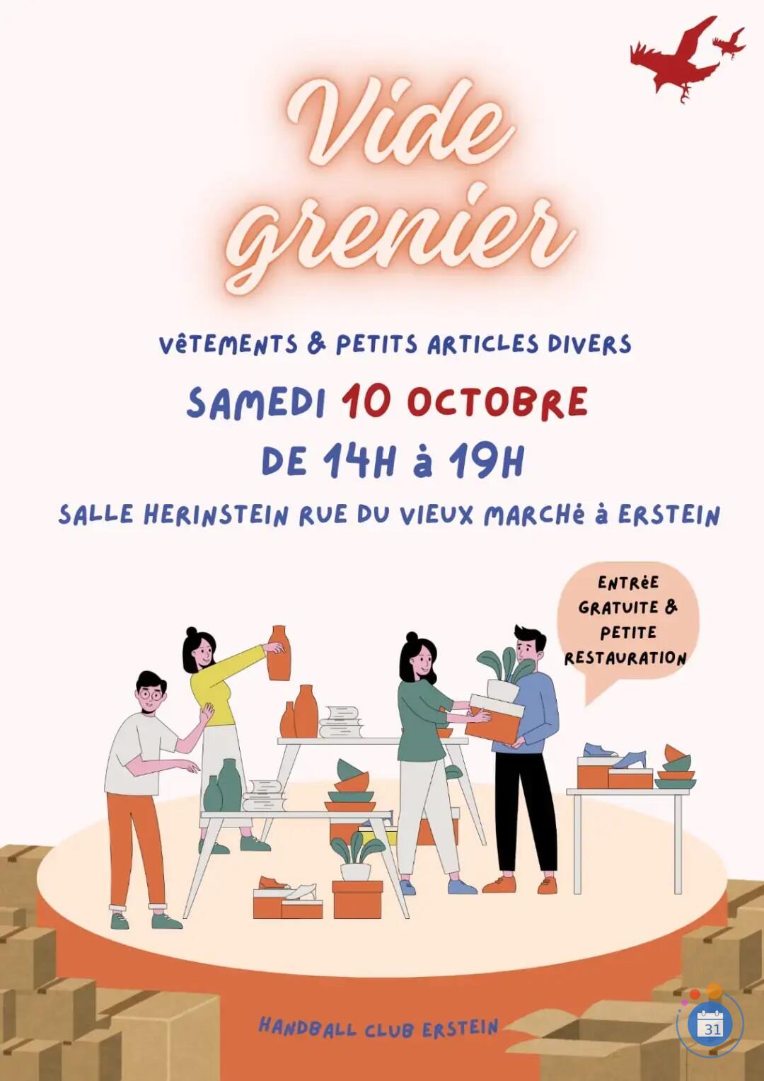 Image VIDE-GRENIER EN SALLE (photo 1)