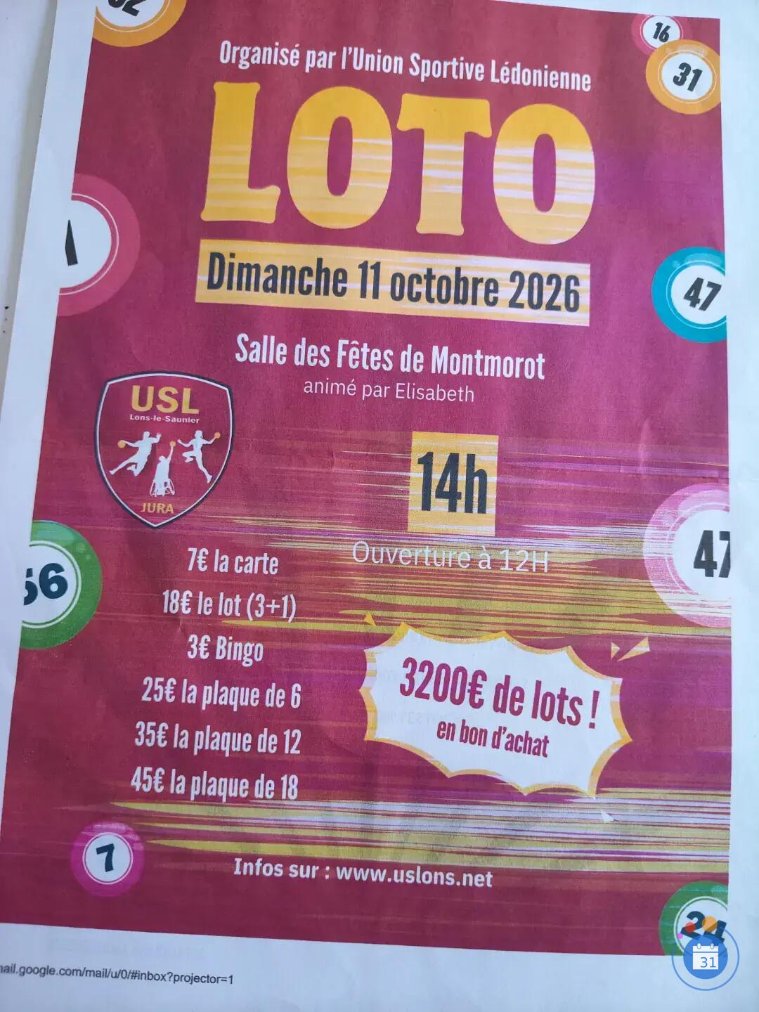 Image Loto USL (photo 1)