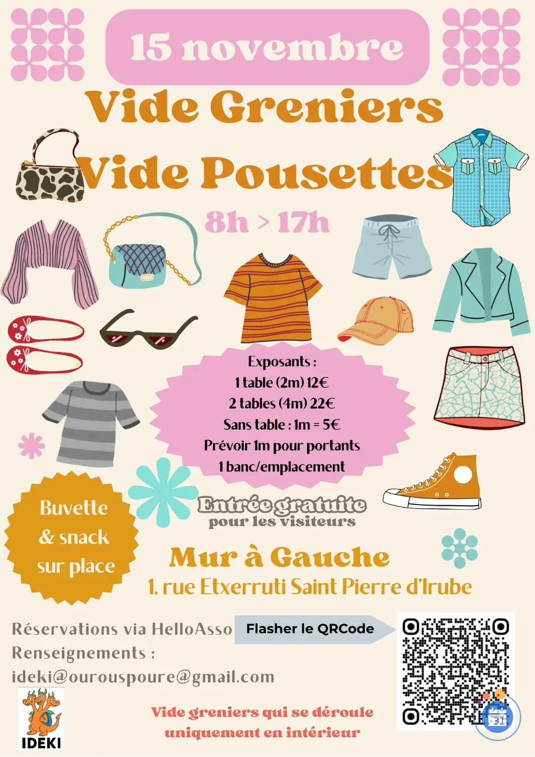 Image Vide greniers IDEKI (photo 1)