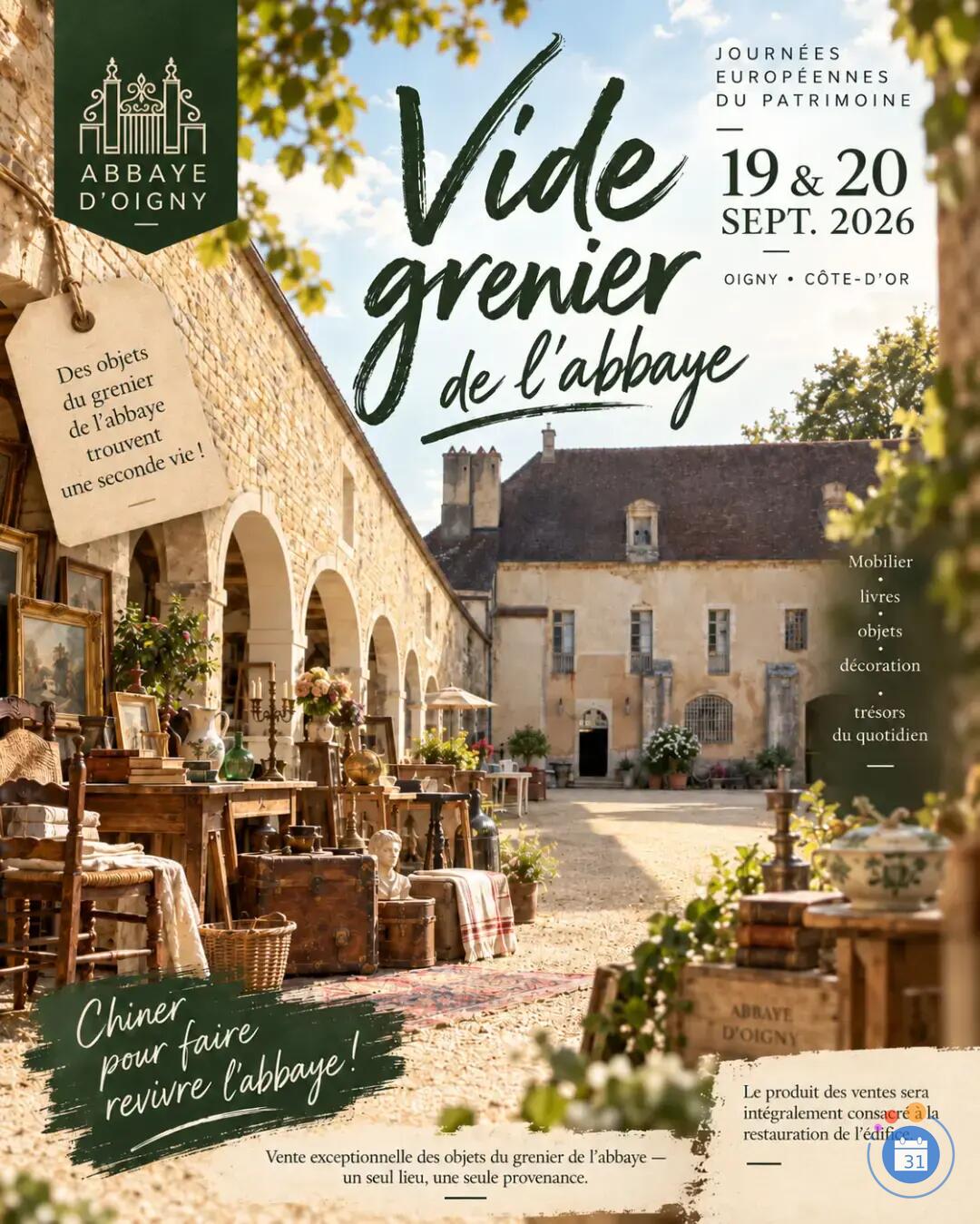 Image Vide-Grenier de l'abbaye d'Oigny (photo 1)