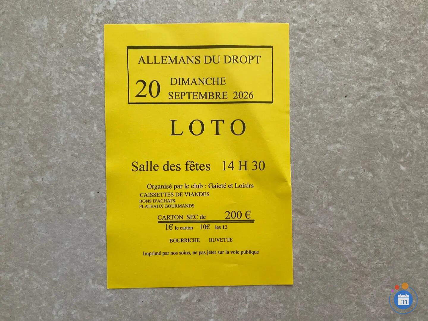 Image Loto (photo 1)
