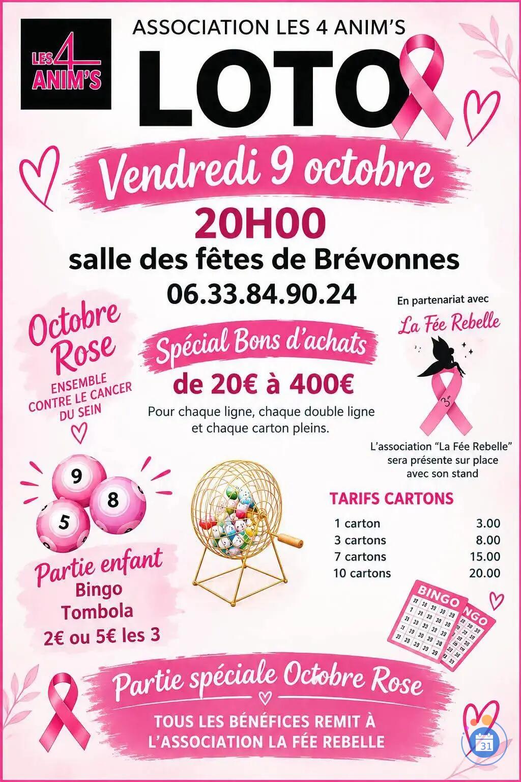 Image Loto Octobre Rose (photo 1)