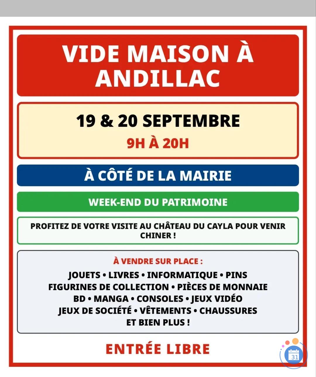 Image Vide maison exceptionnel (photo 1)