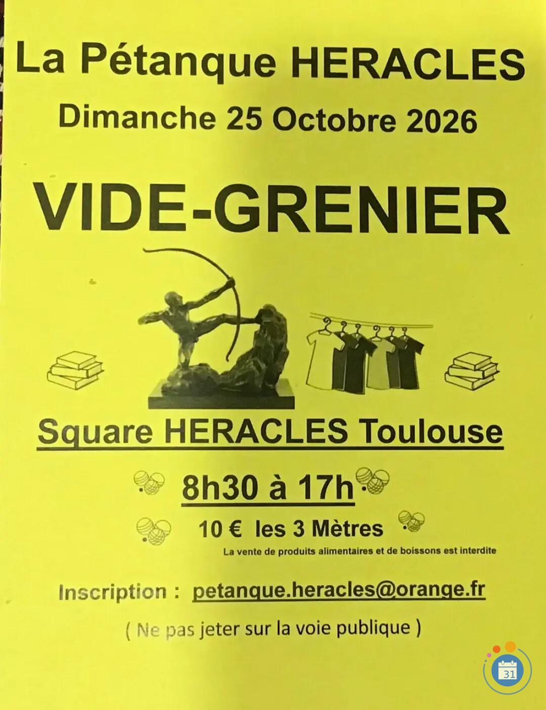 Image Vide-grenier d’automne La Pétanque HERACLES (photo 1)